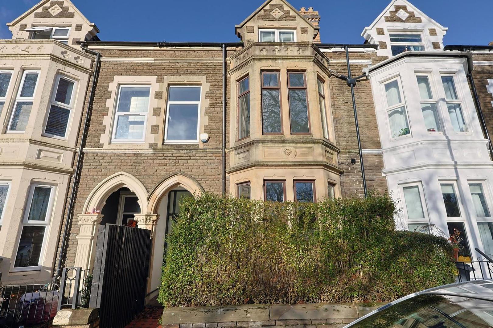 Central Cardiff Victorian Town House Free Parking Apartment Exterior photo